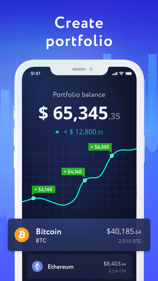 #4. Crypto tracker by CoinTrack (iOS) By: V K