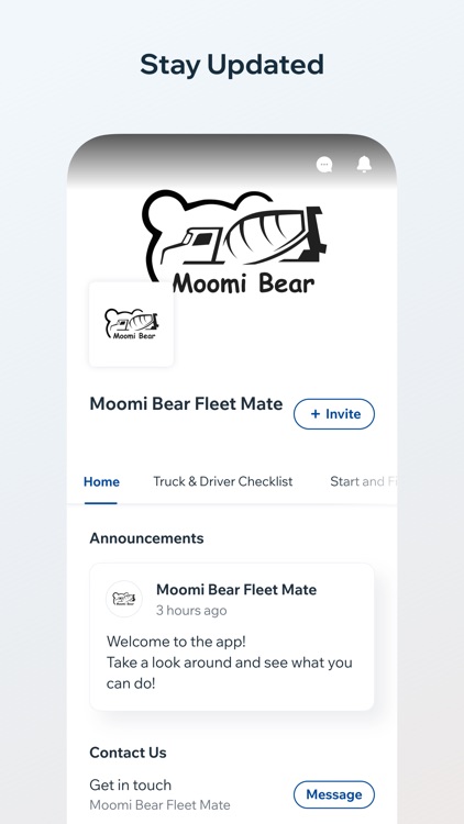 Moomi Bear Fleet Mate