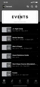 Harvest Church Lebanon screenshot #1 for iPhone