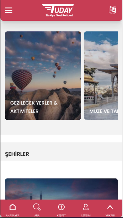 Tuday Türkiye Gezi Rehberi Screenshot