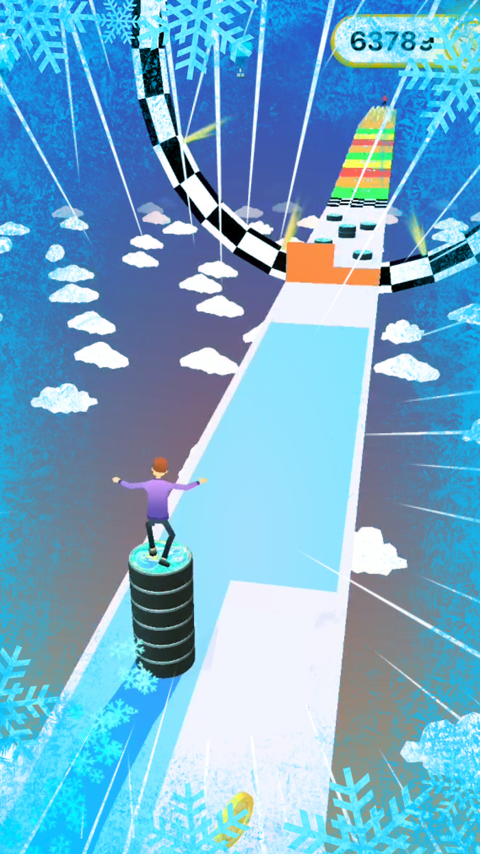 Iceberg Surf 3D Puzzle Course