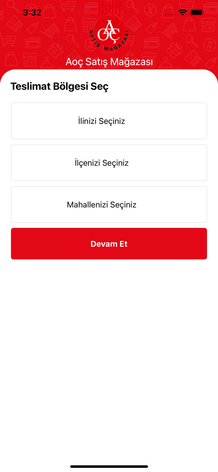 Aoç Satış Mağazası