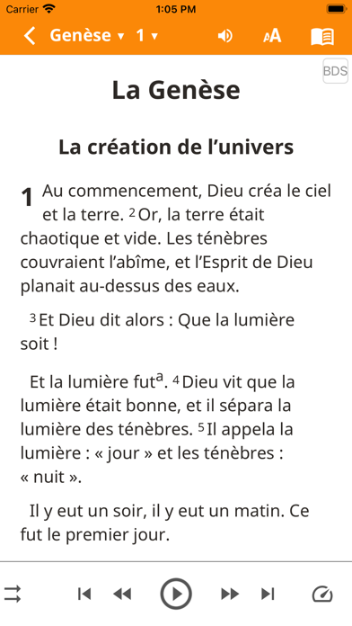 La Bible du Semeur Biblica Screenshot
