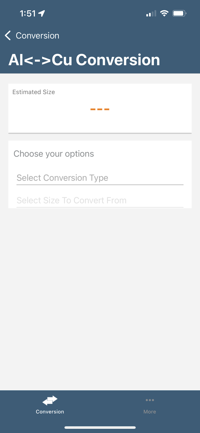 Southwire® Conversion Calc