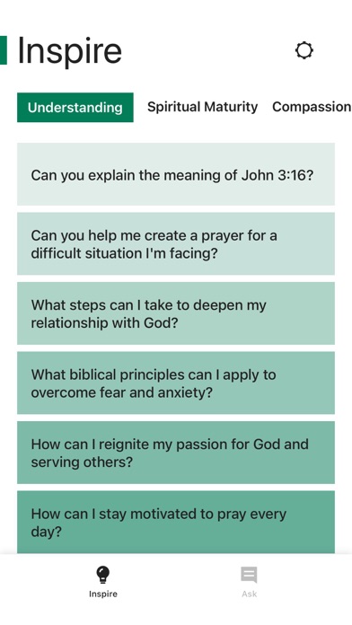 FaithChat: AI Spirit Chat Help Screenshot
