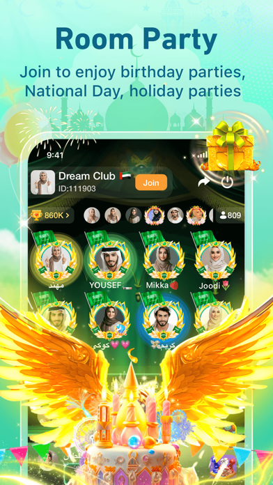 YouStar-Group Voice Chat Room Screenshot