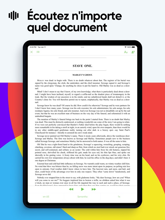 Screenshot #4 pour Lecteur de texte pour PDF,EPUB