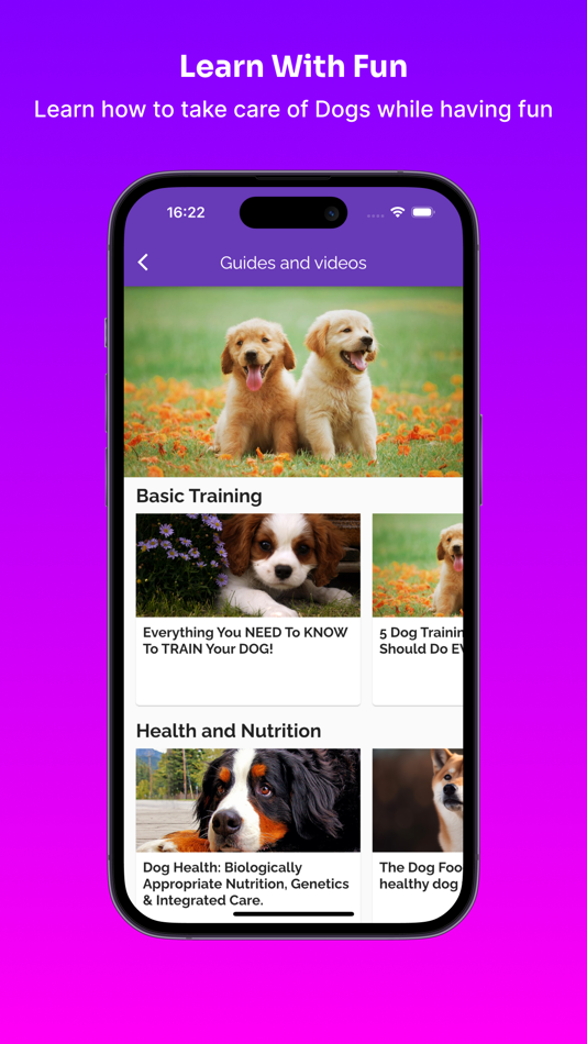 Dog Care Pro: Guide Tips & Fun - 1.0.0 - (iOS)