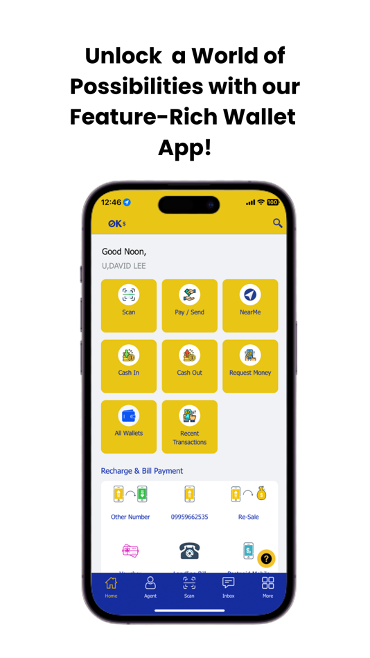 #2. OK$ (iOS) Podle: Internet Wallet Myanmar Limited
