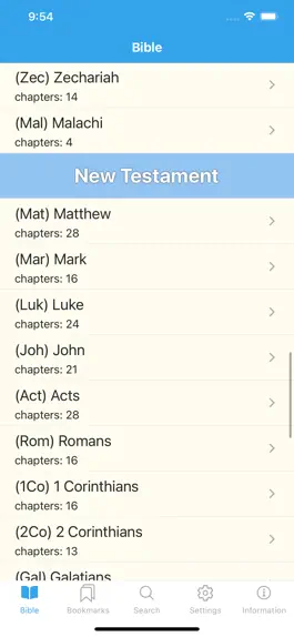 Game screenshot KJV-Bible apk