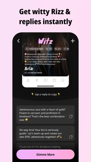 Witz: GPT AI Dating Assistant screenshot 3