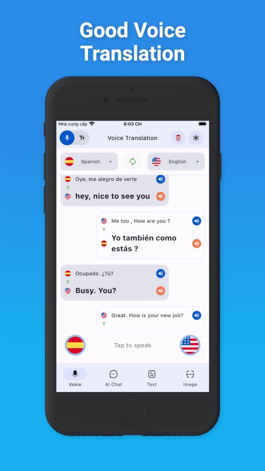 #2. Voice Translator & AI Chat + (iOS) 由: AmazinPro
