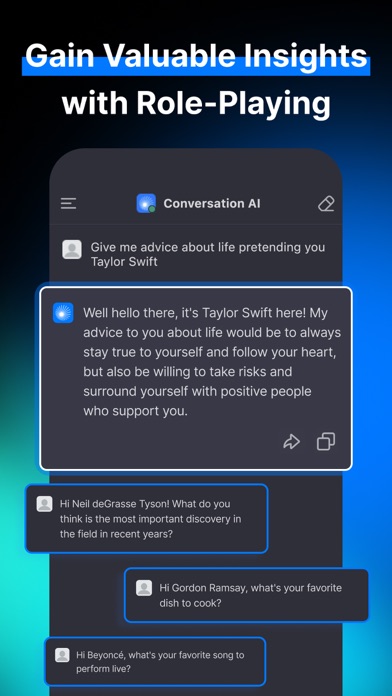 Conversation AI - Chat with me Screenshot