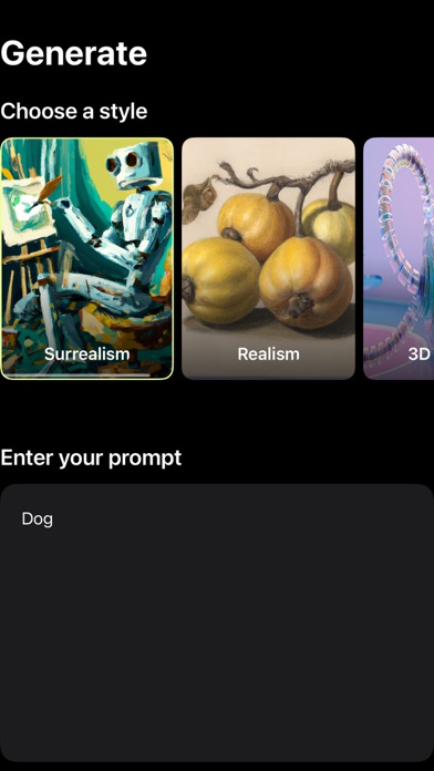 MyAI Images Screenshot