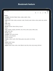 dictionary of rhymes iPad Captures Décran 4