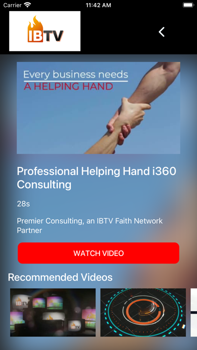 IBTV Faith Network Screenshot