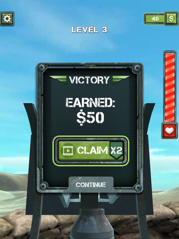 Mortar Clash 3D: Battle Games iPad screenshot 4 - Games app