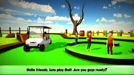 mini golf battle: golf game 3d iphone screenshot 1