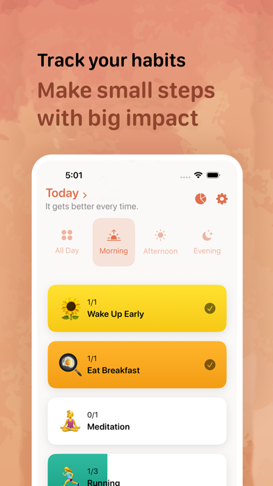 Habits: Small Steps Big Impact Screenshot
