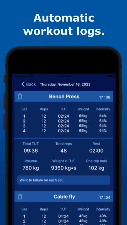 Workout Timer Tracker screenshot-3