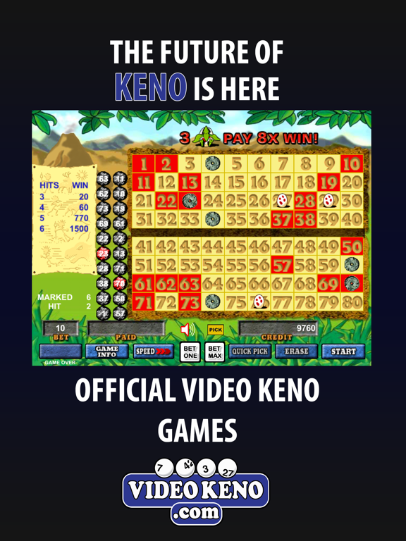 Screenshot #4 pour Video Keno Mobile Games