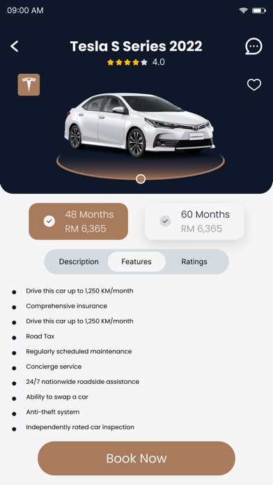 Autohaus Car Rental Screenshot