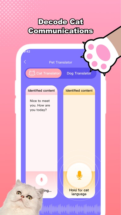 Pet Translator：talk to?Cat&dog Screenshot