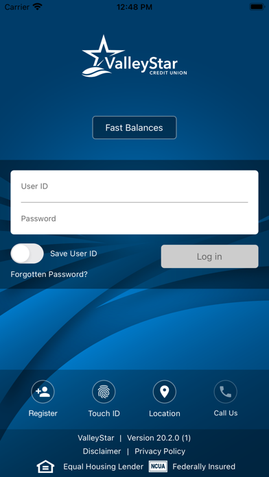 Screenshot #1 pour ValleyStar CU
