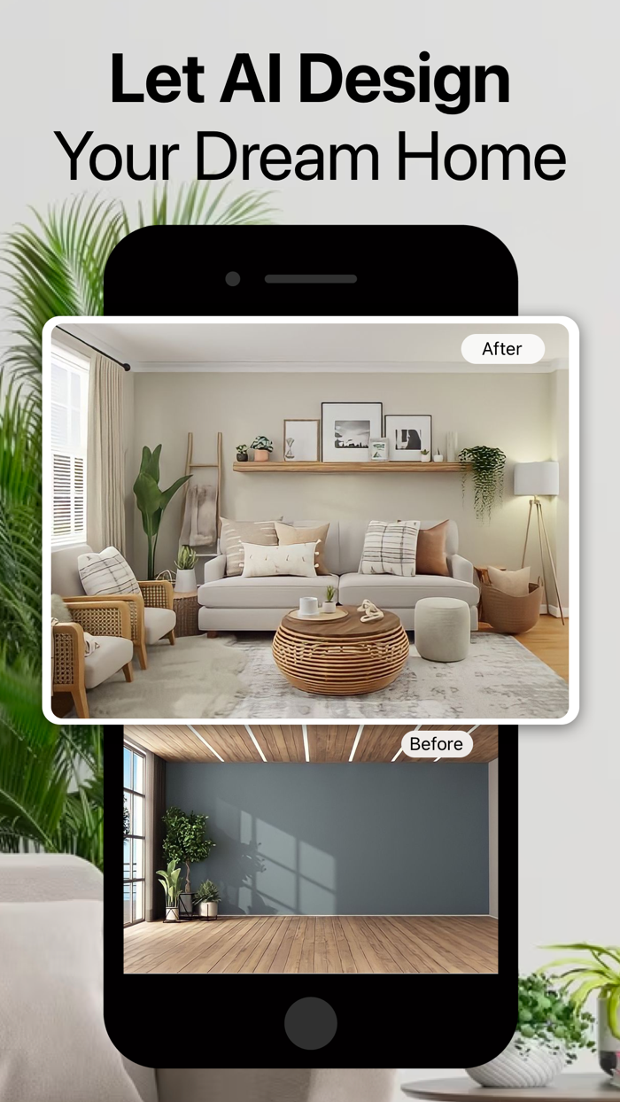 Interior AI Room Design Home