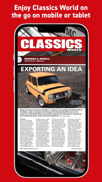 Classics World Magazine screenshot-7