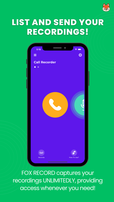 コールレコーダー Callfox - 電話録音アプリのおすすめ画像3