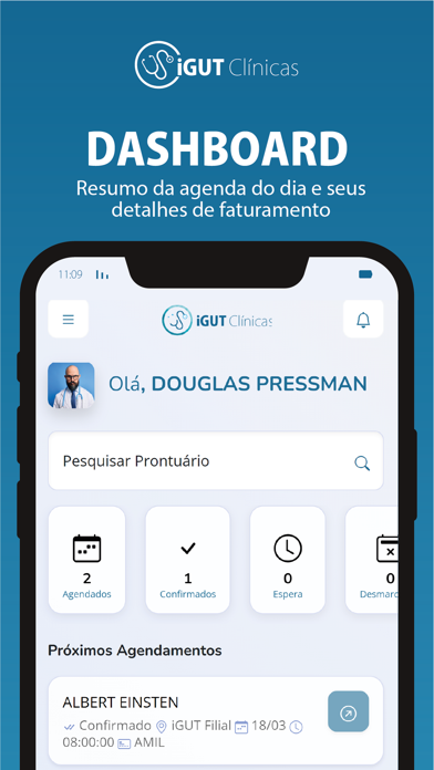iGUT Clinicas Screenshot