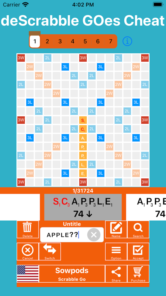 Descrabble Goes Cheat & Solver - 2.0.3 - (iOS)