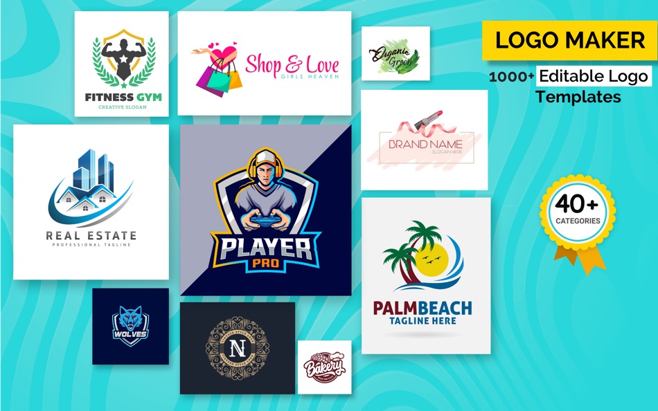 #1. Logo Maker - Design Creator. (macOS) 由: Haq Nawaz