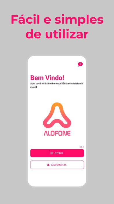 Alofone Móvel Screenshot