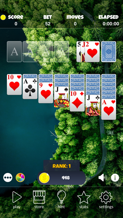Casino Solitaire $ Screenshot