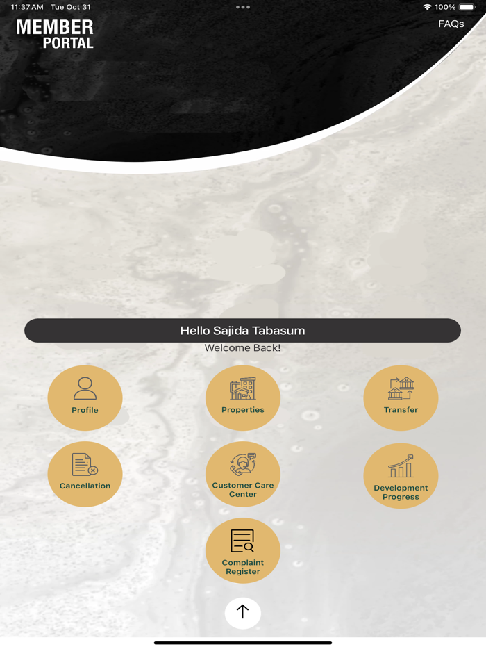 Buraq City Customer Portal