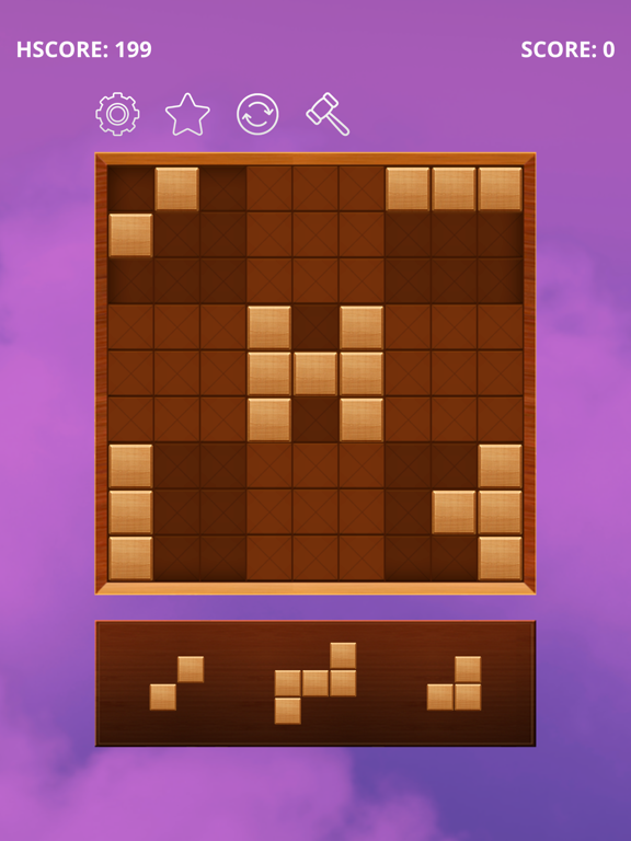 Sudoku Wood - Block Puzzle iPad screenshot 4 - Games app