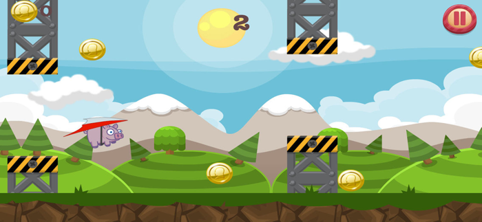 Tap The Pig 2 Pigs Glide