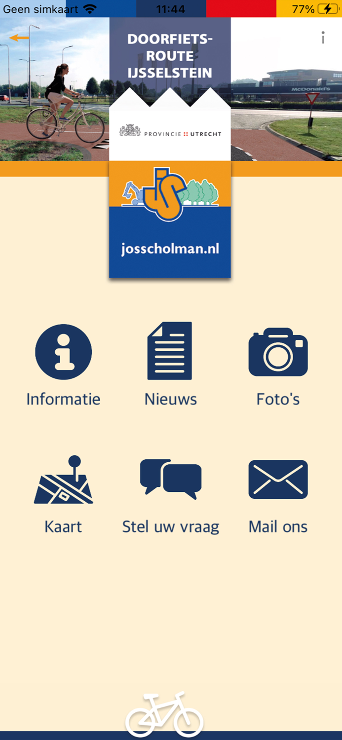 Doorfietsroute IJsselstein