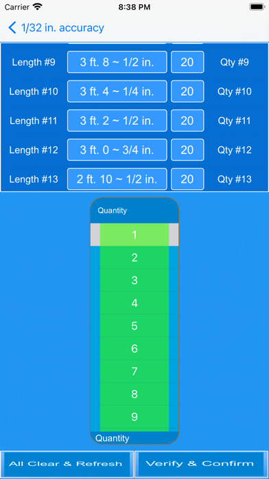 OptiCut Pro Calculator Screenshot