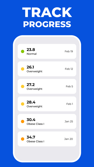 IMC+ BMI Calculator Screenshot