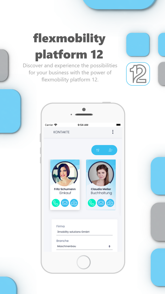 #1. flexmobility platform 12 (iOS) Podle: 3mobility solutions GmbH