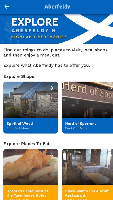 Explore Pitlochry & Perthshire Screenshot
