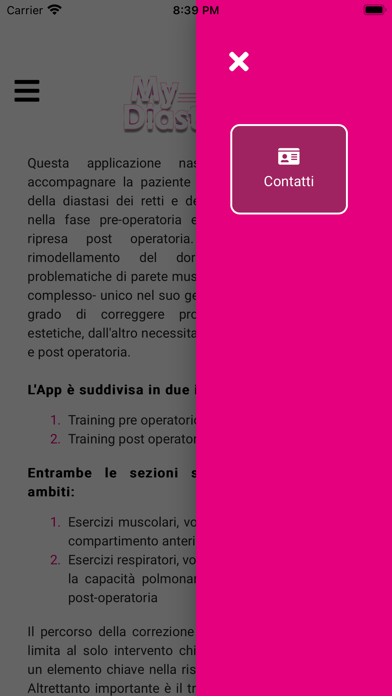 myDiastasisApp Screenshot