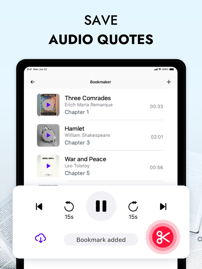 Audio Books Library Ereader