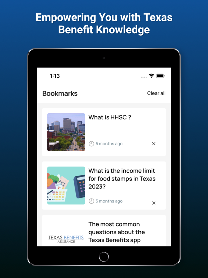 Texas Benefits Food Stamp Info