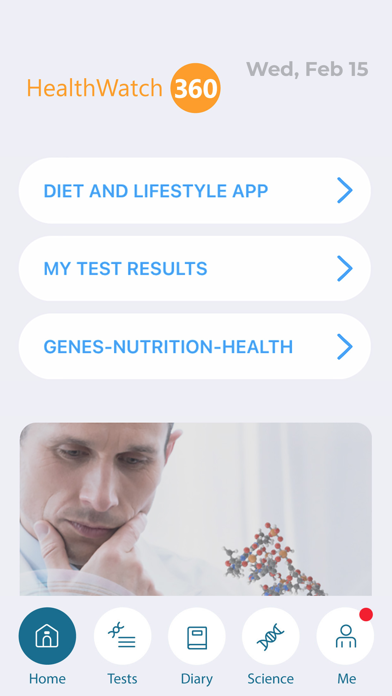HealthWatch 360 Screenshot