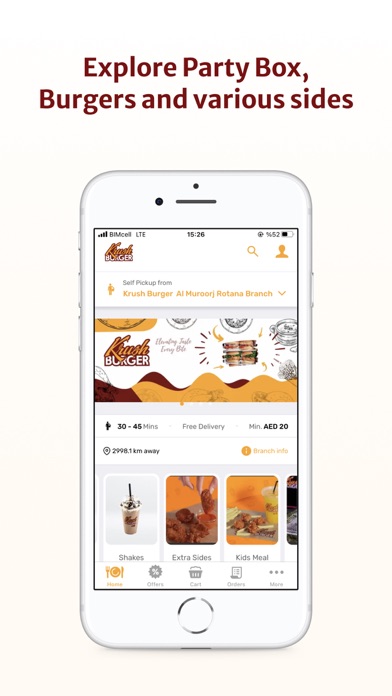 Krush Burger-UAE Screenshot