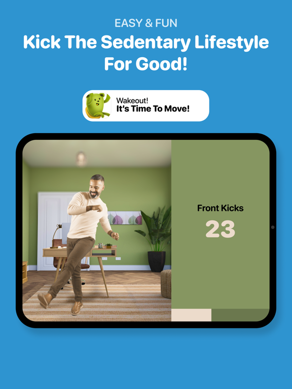 Screenshot #2 for Wakeout! Defeat Sedentary Life